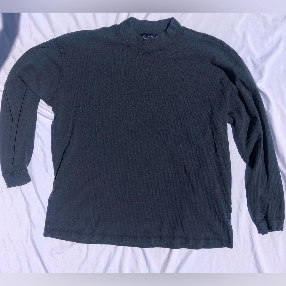Gray Club Room Sweater. XL